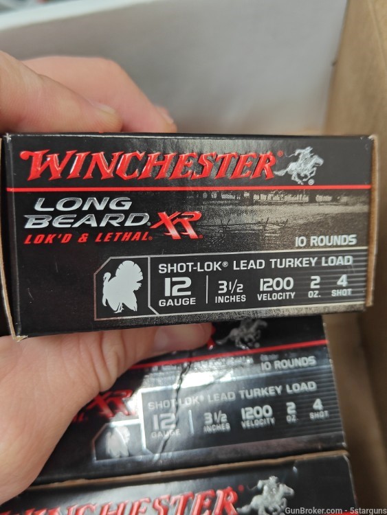 30 Shells Winchester Long Beard XR 3-1/2" 2oz 4 shot 12 gauge-img-4