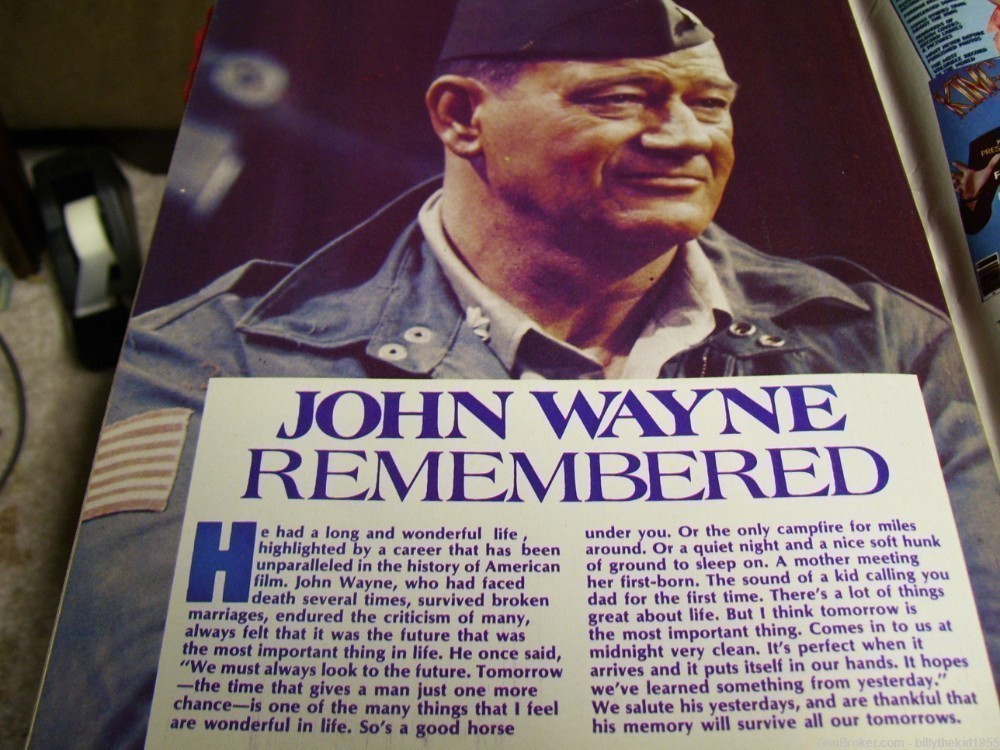 John Wayne A Tribute To Magazine-img-7