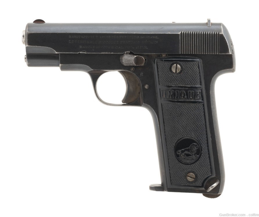 French Unique pistol .32 ACP-img-1