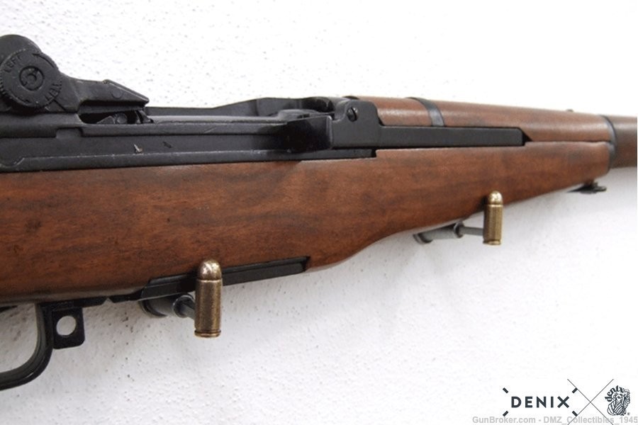 WWII WW2 US Garand Rifle Non-Firing Replica Gun by Denix-img-10