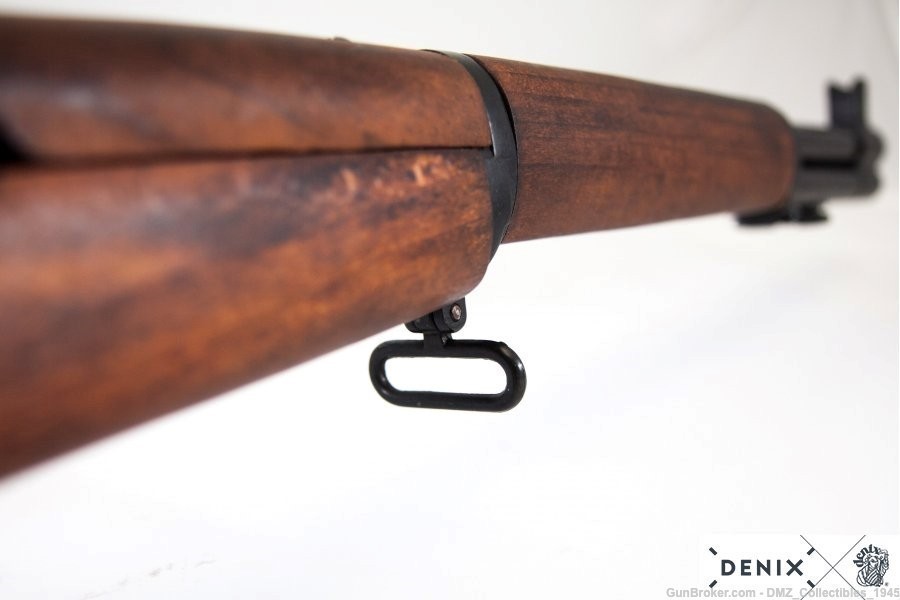 WWII WW2 US Garand Rifle Non-Firing Replica Gun by Denix-img-9