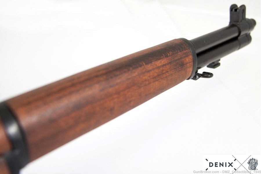 WWII WW2 US Garand Rifle Non-Firing Replica Gun by Denix-img-8