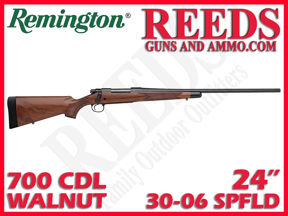 Remington 700 CDL Walnut Blued 30-06 Spfld 24in R27017-img-0