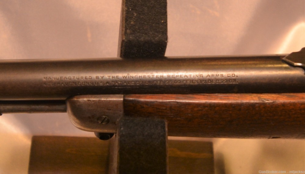 Winchester Model 1903 Semi-Auto Rifle, .22 Auto, a Classic!-img-4
