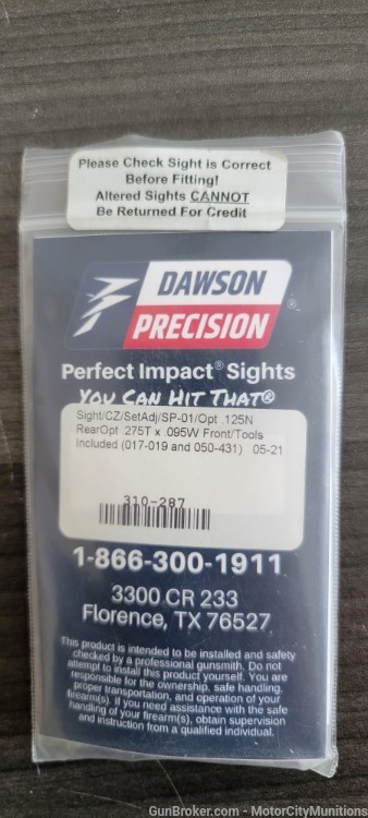 Dawson Precision CZ SP-01 Sights-img-0