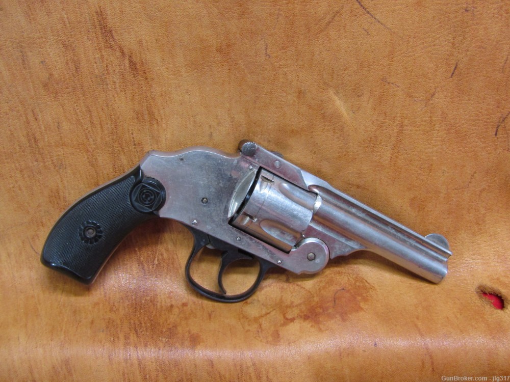 Harrington & Richardson H&R 38 S&W 5 Shot Top Break Revolver-img-0
