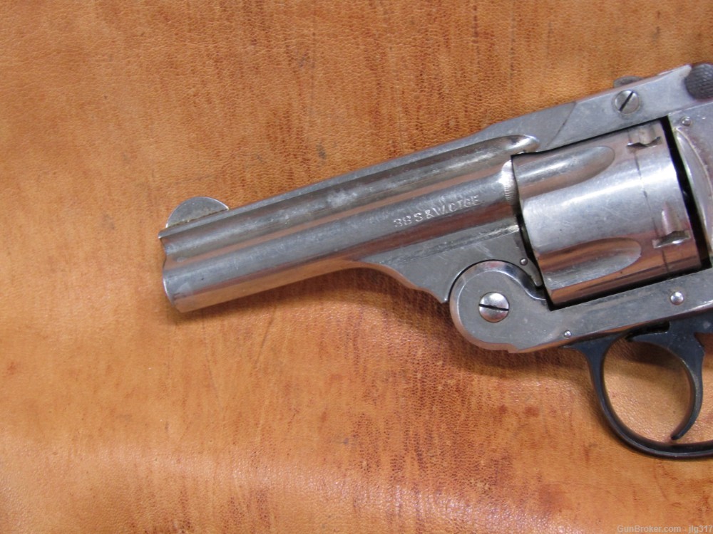 Harrington & Richardson H&R 38 S&W 5 Shot Top Break Revolver-img-9