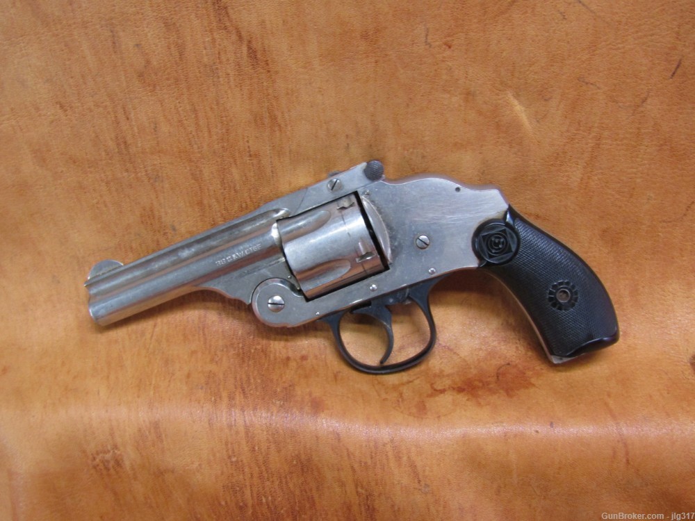 Harrington & Richardson H&R 38 S&W 5 Shot Top Break Revolver-img-6