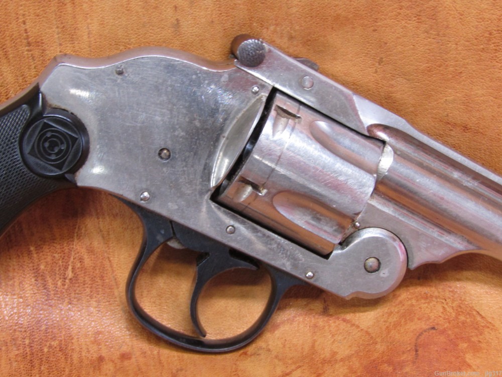 Harrington & Richardson H&R 38 S&W 5 Shot Top Break Revolver-img-2