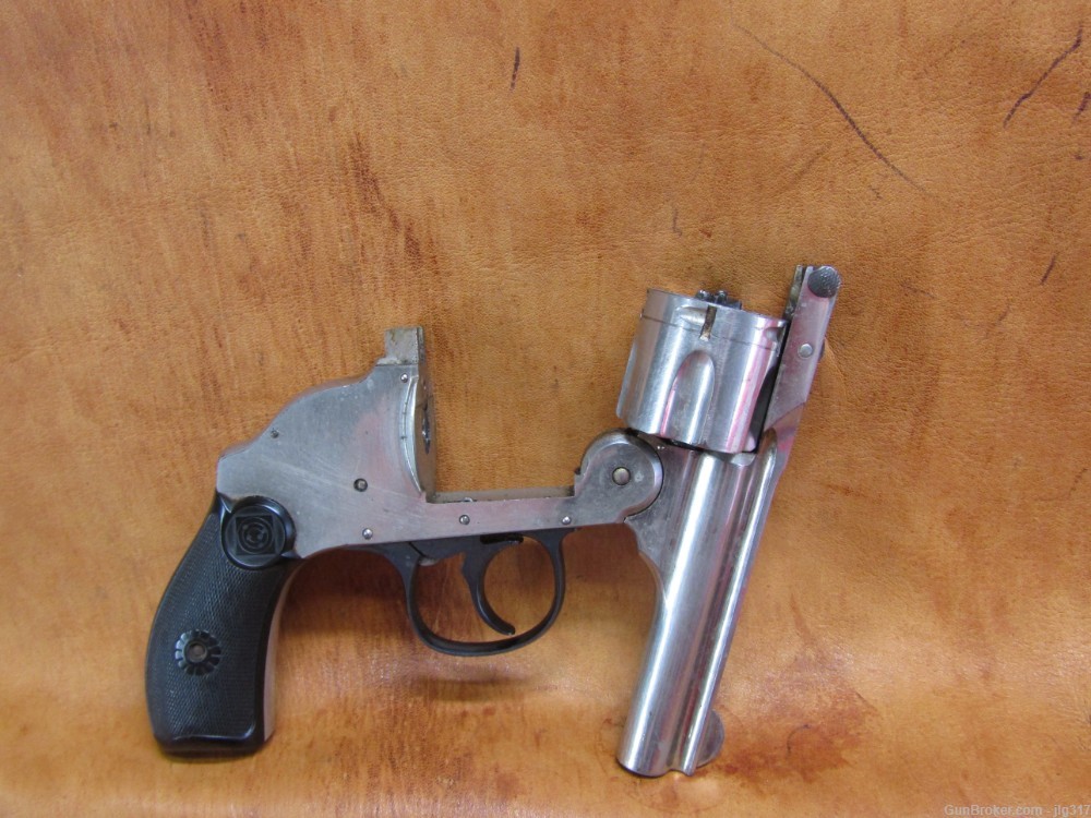 Harrington & Richardson H&R 38 S&W 5 Shot Top Break Revolver-img-5