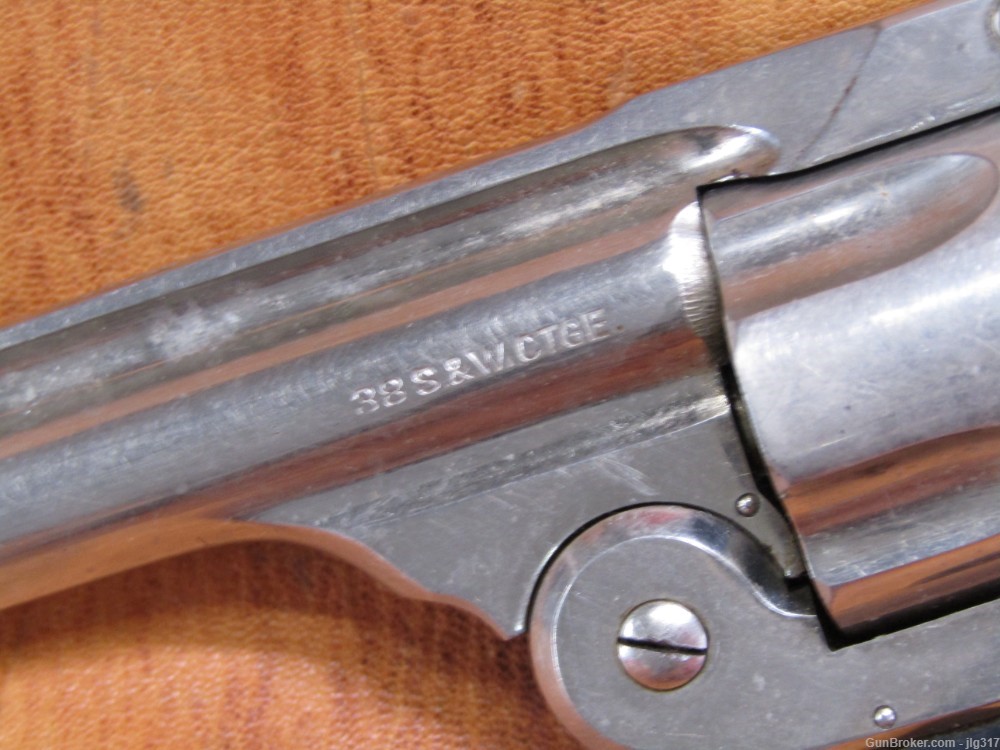 Harrington & Richardson H&R 38 S&W 5 Shot Top Break Revolver-img-10