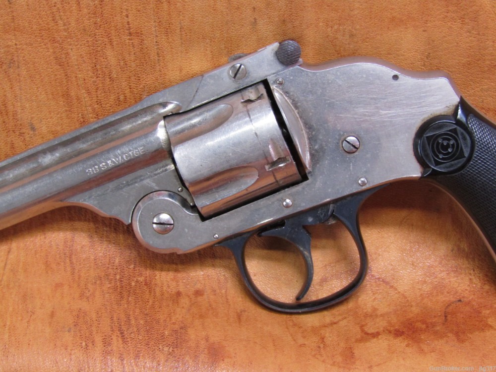 Harrington & Richardson H&R 38 S&W 5 Shot Top Break Revolver-img-8