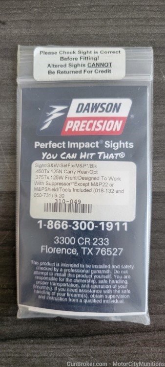 Dawson Precision Smith & Wesson M&P Sights-img-0