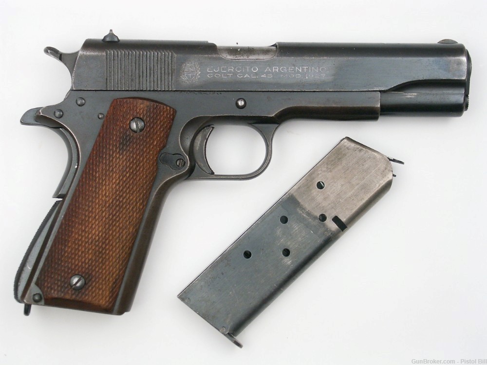 Colt 45 Argentine Army Scarce Variation of M1927-img-1