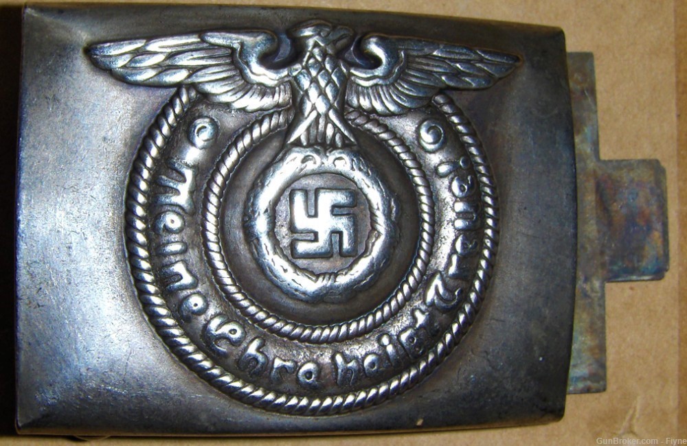 Germany WWII Waffen SS Belt Buckle REPRODUCTION Third Reich-img-0