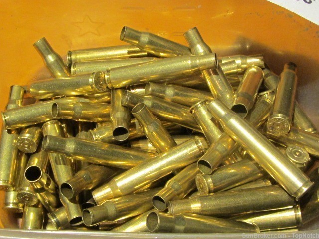 30-06 Brass for reloading 400 count.  Tumbled and sorted.-img-0
