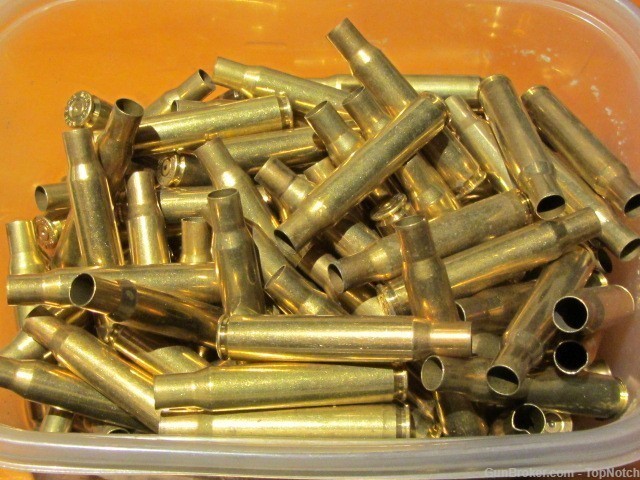 30-06 Brass for reloading 400 count.  Tumbled and sorted.-img-1