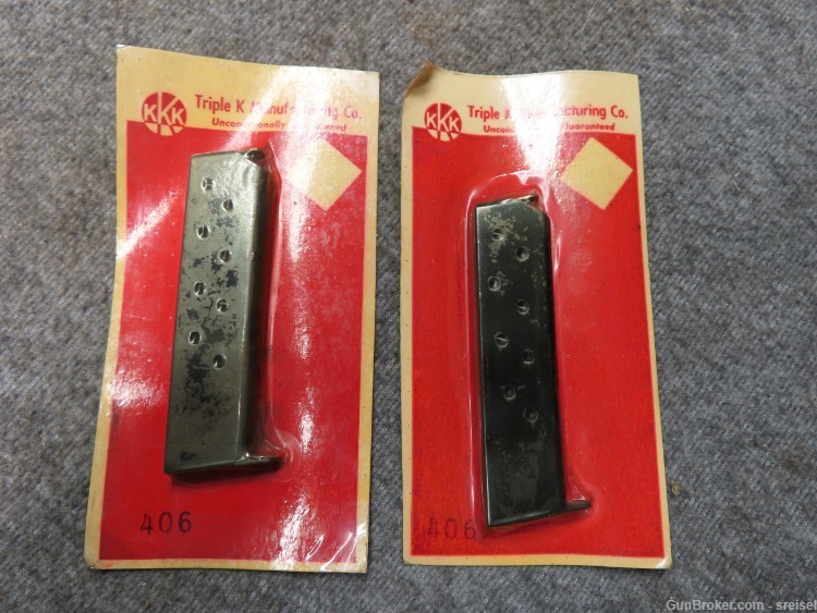 2-Astra Model 1915 Pistol mag-.32 ACP-9 Round-Triple K Mfg.-New in Package-img-0