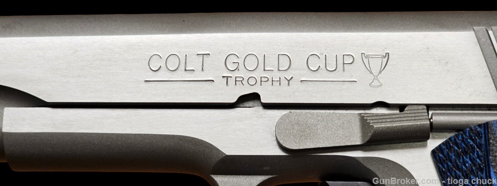 Colt Gold Cup Trophy 9mm (NIB) Stainless 5"-img-6