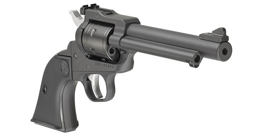 Ruger Super Wrangler 22 LR/22 WMR Revolver 5.50 6 Shot Black Cerakote 2032-img-2