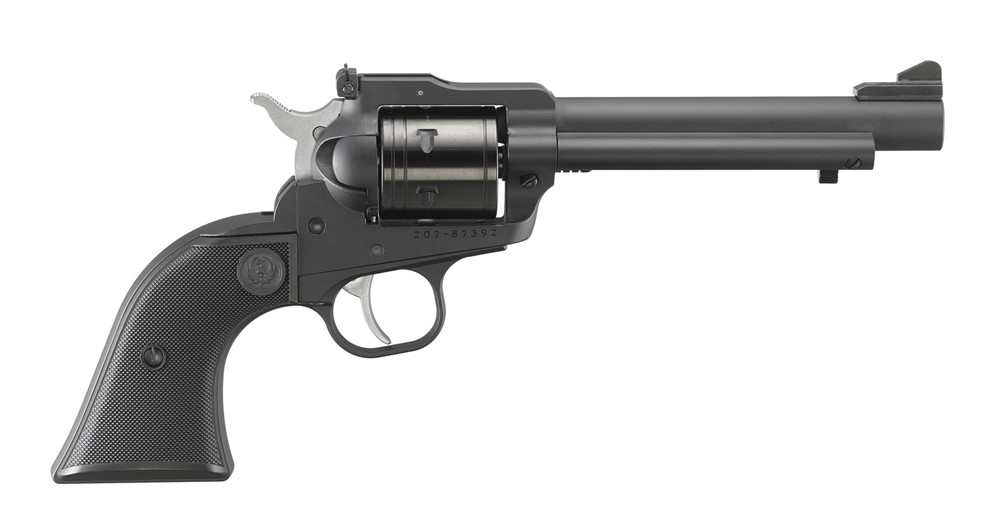 Ruger Super Wrangler 22 LR/22 WMR Revolver 5.50 6 Shot Black Cerakote 2032-img-0