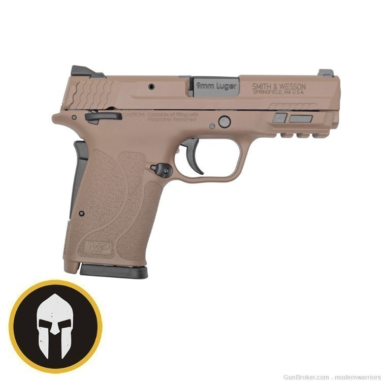 Smith & Wesson M&P9 Shield EZ 2.0 - 3.67" Barrel (9mm) - Thumb Safety - FDE-img-0