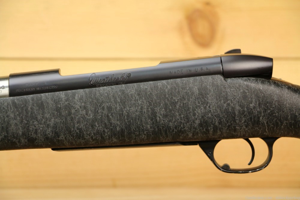 Weatherby Mark V Bolt-Action Rifle, 30-378 Weatherby Mag, 28"-img-1