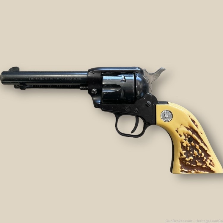 Colt Frontier Scout Revolver with Dual cylinder -img-0