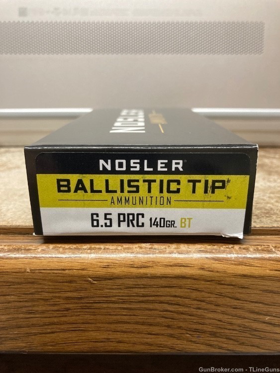 Nosler Ballistic Tip 6.5 PRC 140 GR BT 20 Rounds-img-0