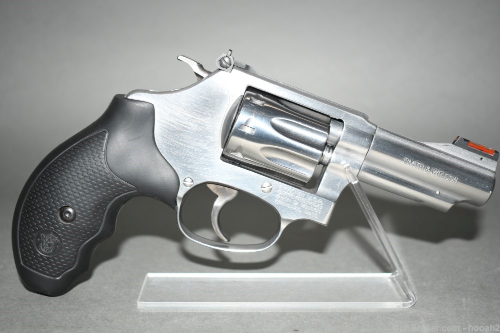 Smith & Wesson Model 63-5 Stainless Double Action Revolver 3" 22 LR 2012-img-0