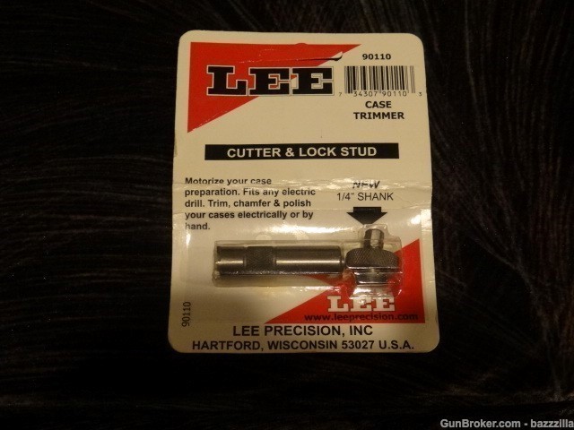 LEE 90110 CASE TRIMMER CUTTER & LOCK STUD-img-0