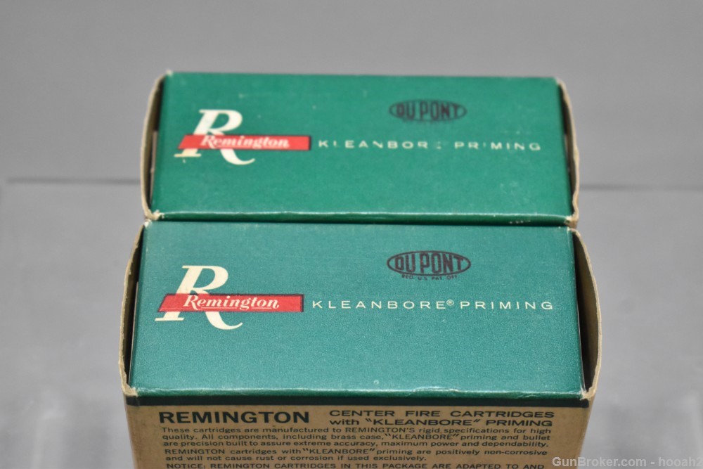 2 Full Boxes 100 Rds Remington Hi Speed 22 Hornet 45 G Soft Point 0222-img-4