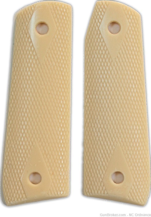 Ruger 22/45 .22 Auto Ivory-Like Grips, Checkered-img-0