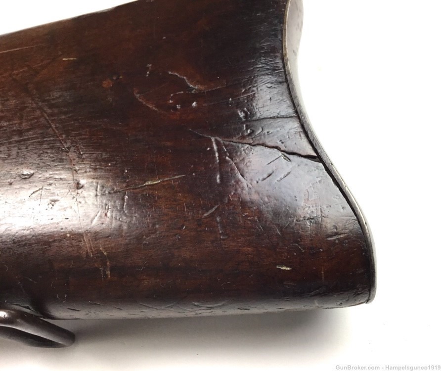 Winchester Model 1885 22 Short 28” Bbl w/ Lyman Tang Sight #10661-img-1