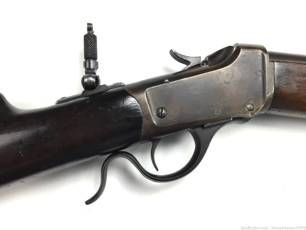 Winchester Model 1885 22 Short 28” Bbl w/ Lyman Tang Sight #10661-img-16