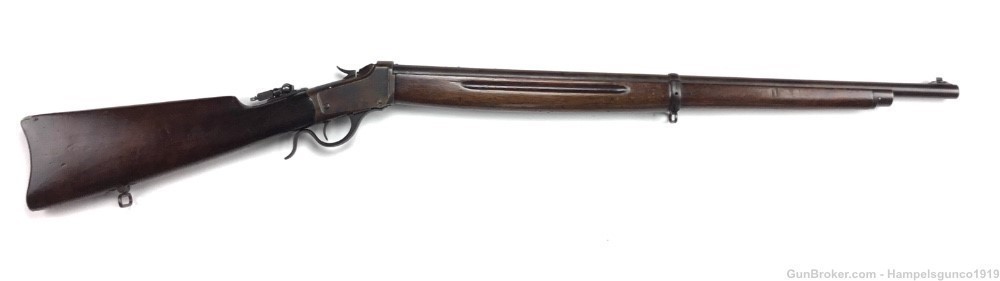 Winchester Model 1885 22 Short 28” Bbl w/ Lyman Tang Sight #10661-img-6