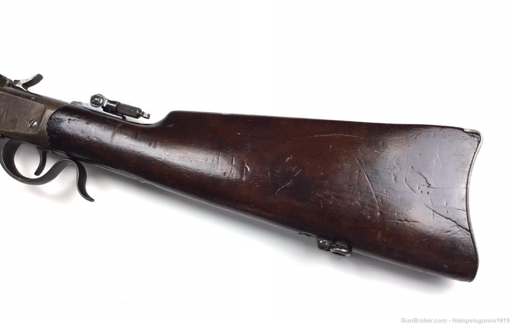 Winchester Model 1885 22 Short 28” Bbl w/ Lyman Tang Sight #10661-img-2