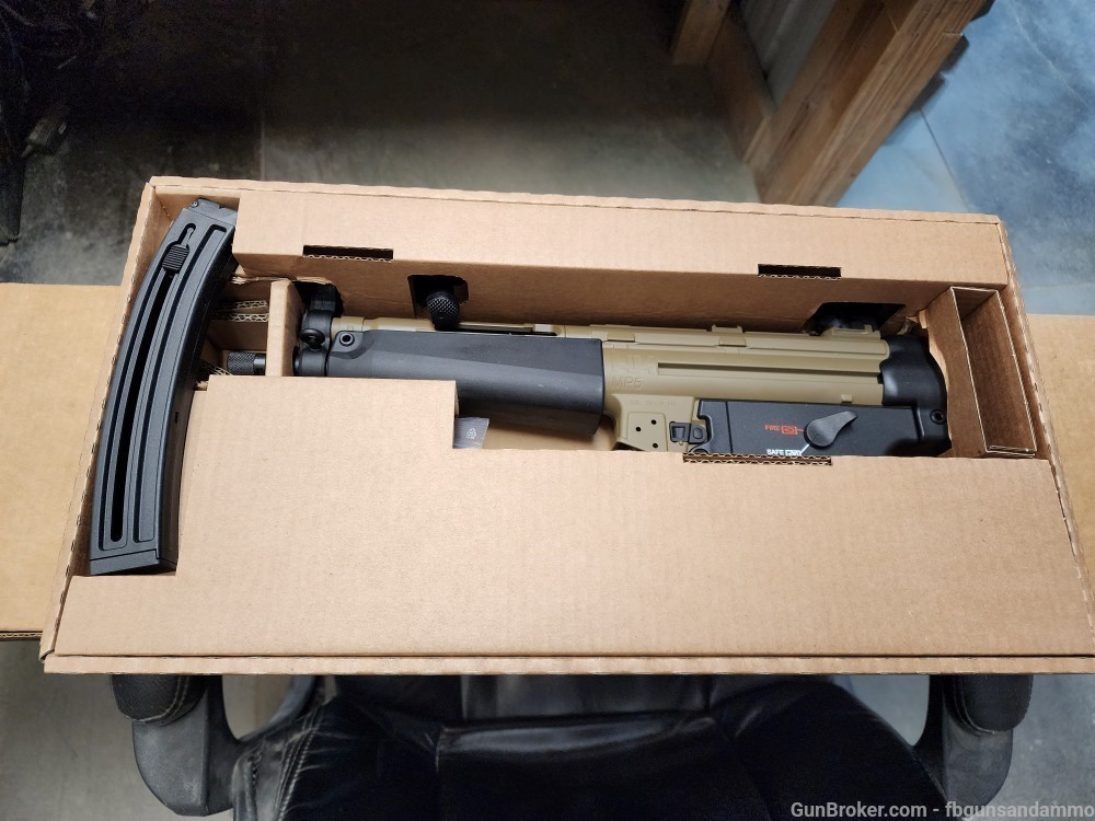 NEW! Heckler & Koch HK MP5 PISTOL FDE .22 LR 9" 22 22LR AR 81000629 NIB AND-img-1