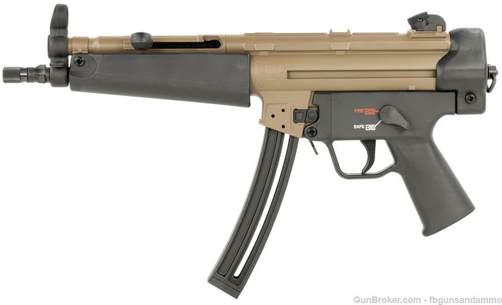 NEW! Heckler & Koch HK MP5 PISTOL FDE .22 LR 9" 22 22LR AR 81000629 NIB AND-img-18