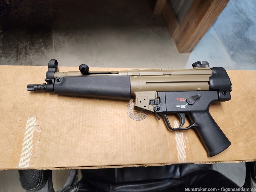 NEW! Heckler & Koch HK MP5 PISTOL FDE .22 LR 9" 22 22LR AR 81000629 NIB AND-img-7