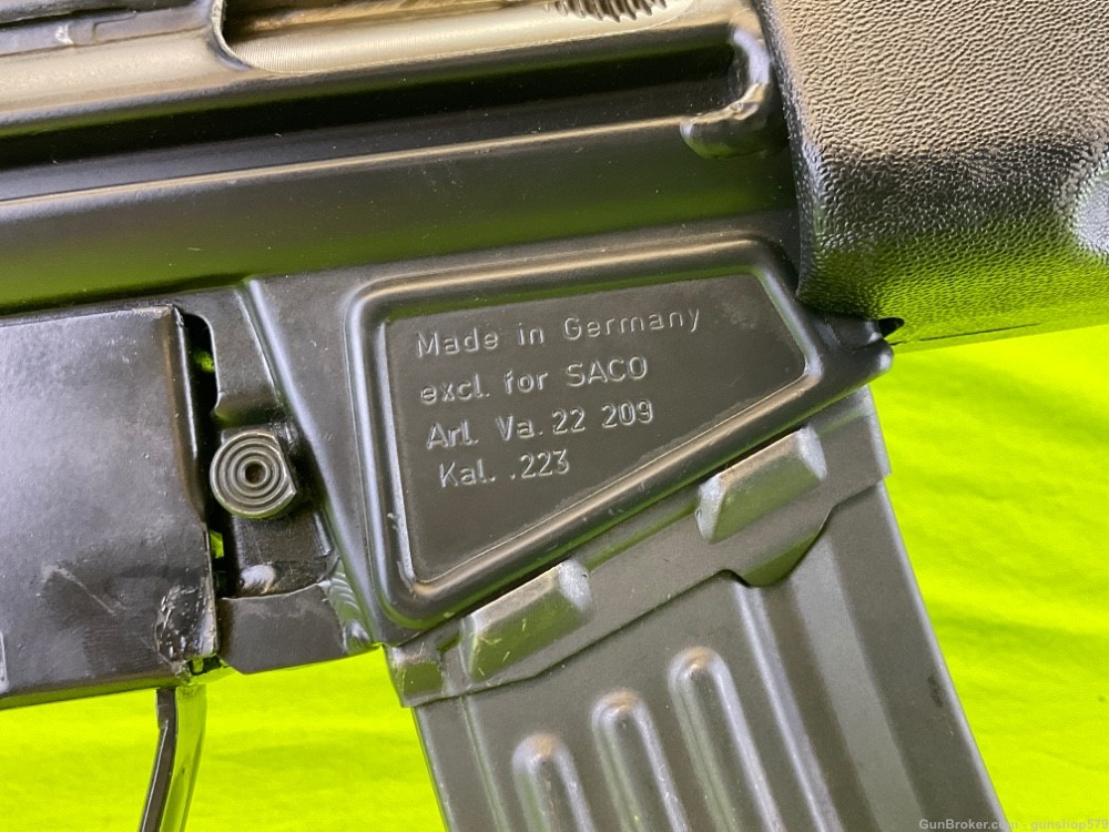 EARLY SACO HECKLER & KOCH HK93 A2 5.56 NATO GERMAN COLLECTOR BIPOD H&K 93-img-15
