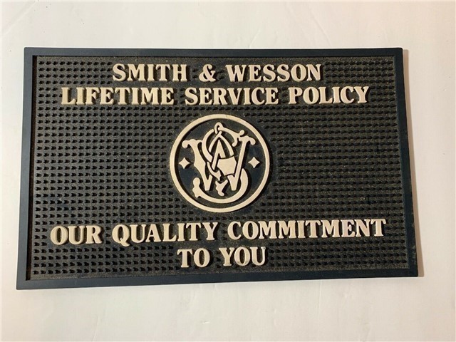 SMITH & WESSON S&W Advertising Dealer Mat-img-0