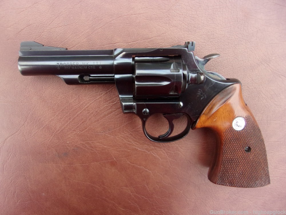 Colt Trooper Mark III .357 Mag 4" Revolver 1970 Made MK III SO NICE $1START-img-23