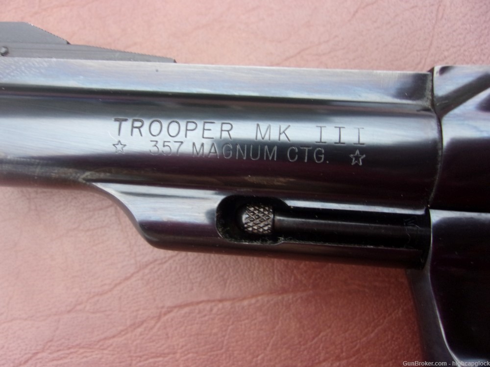 Colt Trooper Mark III .357 Mag 4" Revolver 1970 Made MK III SO NICE $1START-img-5