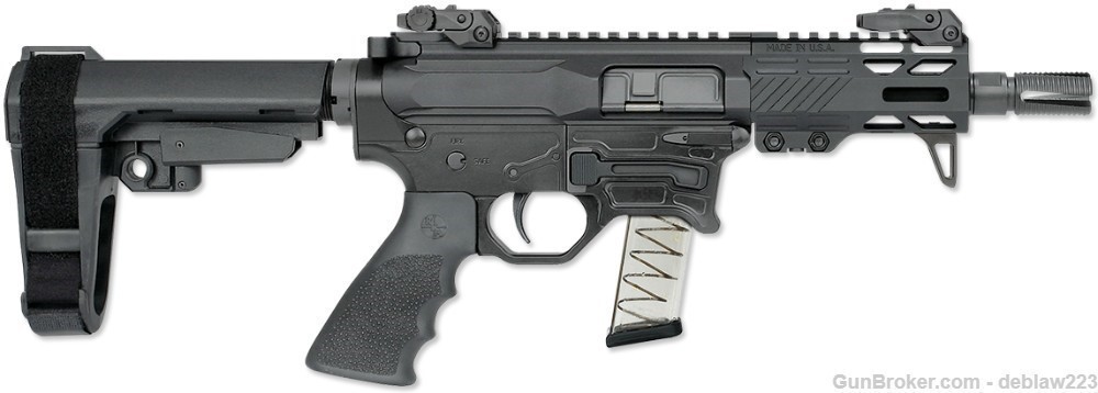 Rock River 4.5” 9MM BT-9G Pistol SBA3 Brace Layaway Option BT92152 RUK-9BT-img-0