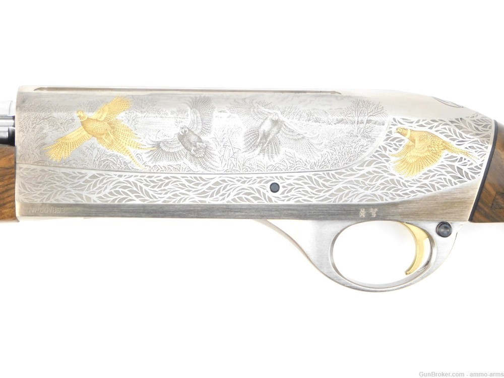Weatherby 18i Deluxe Limited 20 GA Semi-Auto 28" Nickel Engraved IDL2028MAG-img-6