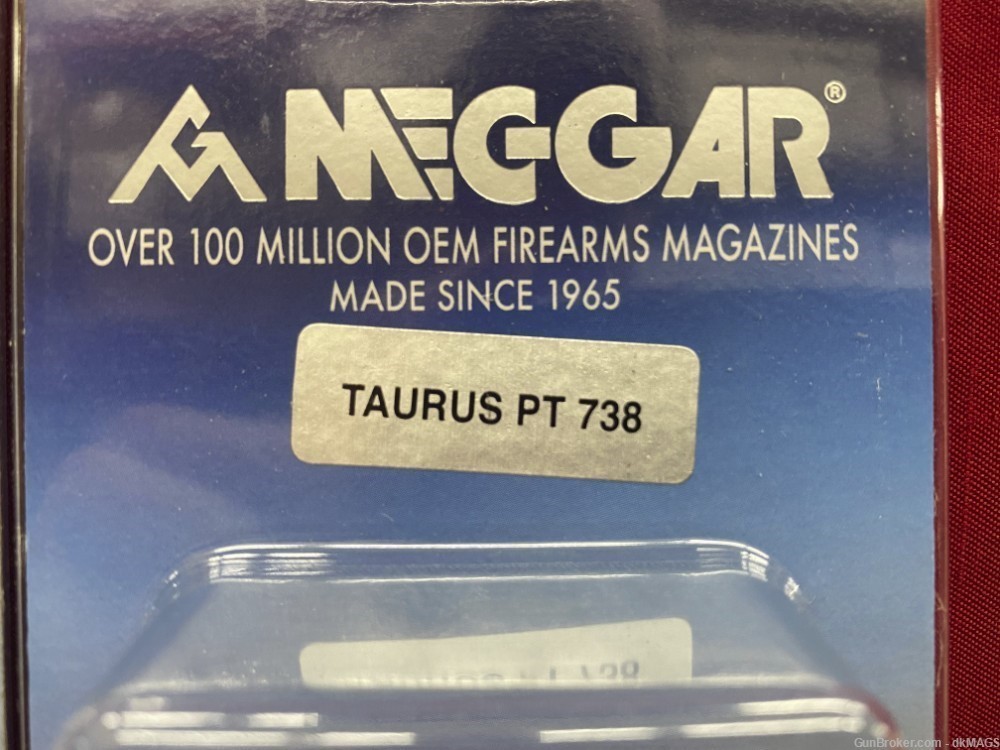2 Mec-Gar Taurus PT 738 .380 ACP 6 Round Magazine-img-1