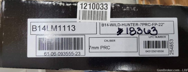 Bergara B-14 Wilderness Hunter 7mm PRC 22" Bbl.  -img-11