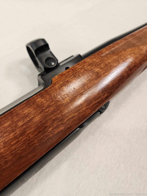 Ruger M77 Hawkeye 257 Roberts with scope rings-img-14