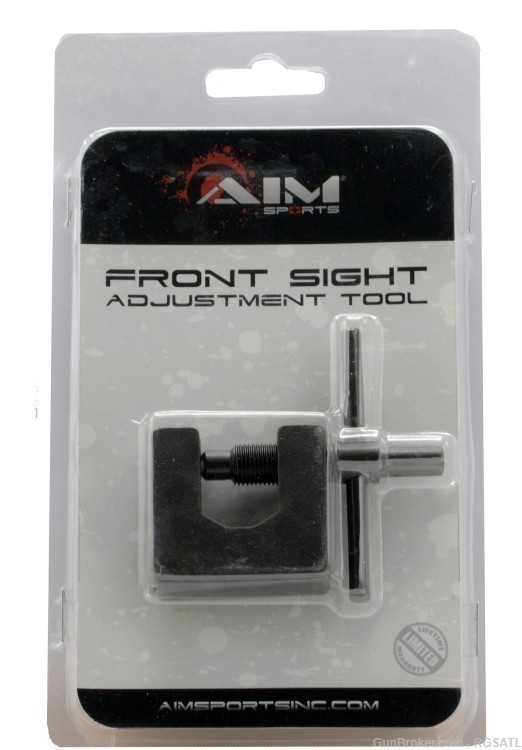 Aim Sports PJKSA AK/SKS Sight Adjustment Tool Steel Black Oxide-img-0